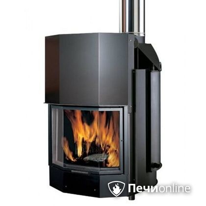 Каминная топка Edilkamin Acquatondo 29 Prismatico CS с теплообменником для закрытой системы в Астрахани